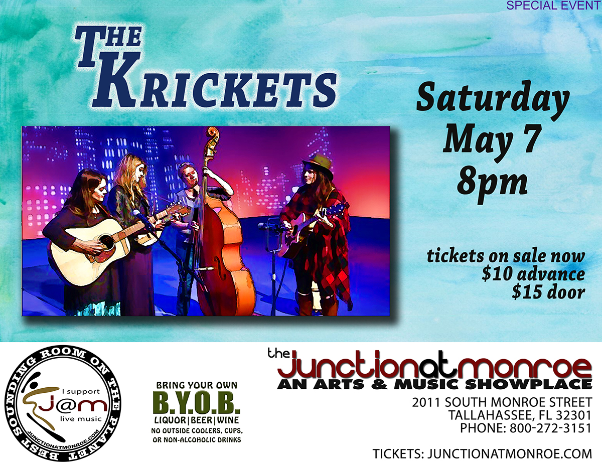 The Krickets Live at J@M, J@M - The Junction at Monroe at House of ...