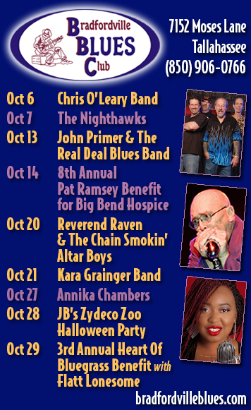 The Chris O’Leary Band and The Nighthawks, at Bradfordville Blues Club ...